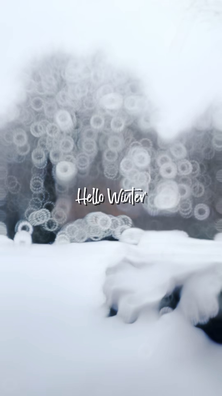 Hello Winter ❄️ 