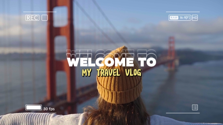 Travel Vlog Intro 
