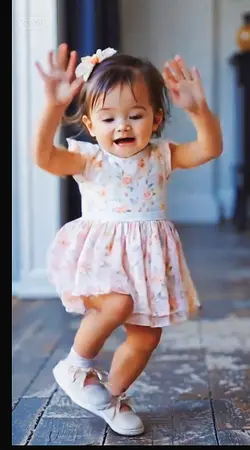 Cute Baby coll dance