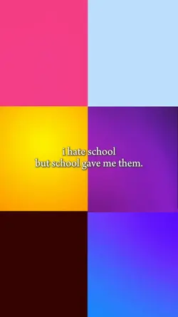 school gave me them