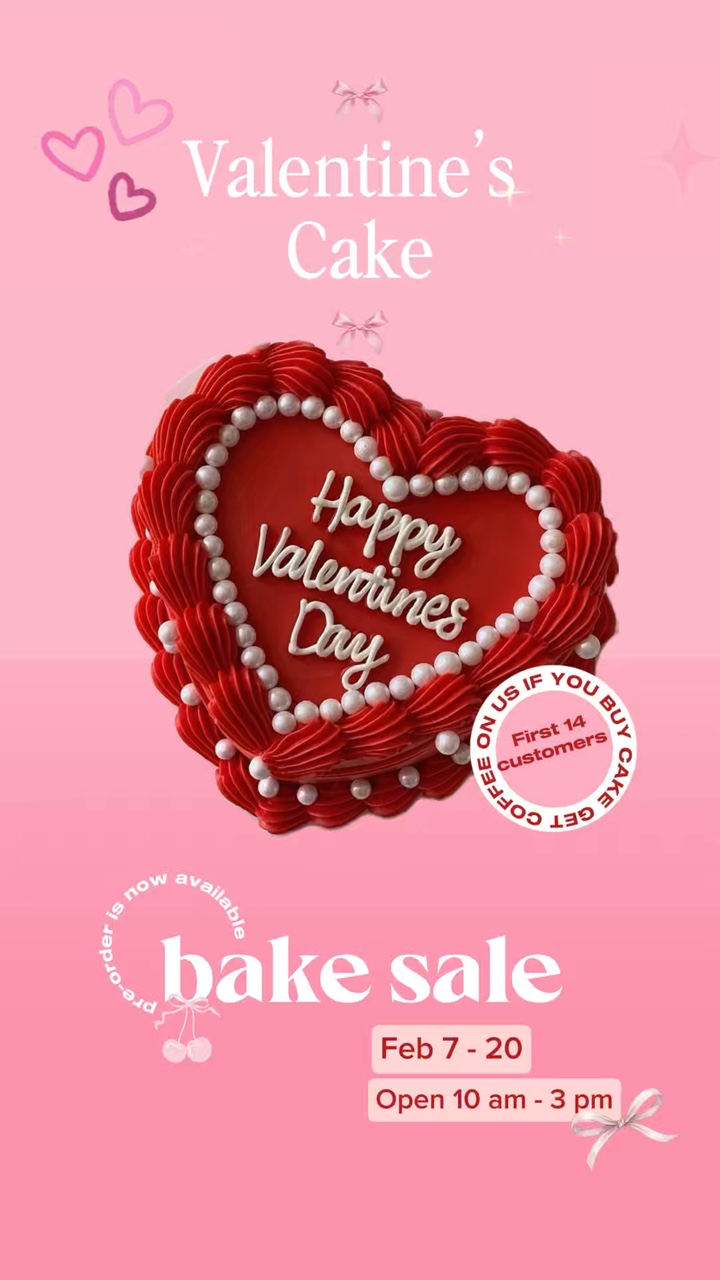 Pastel de San Valentín