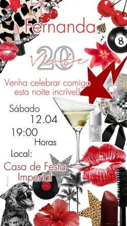 Convite 20 Anos