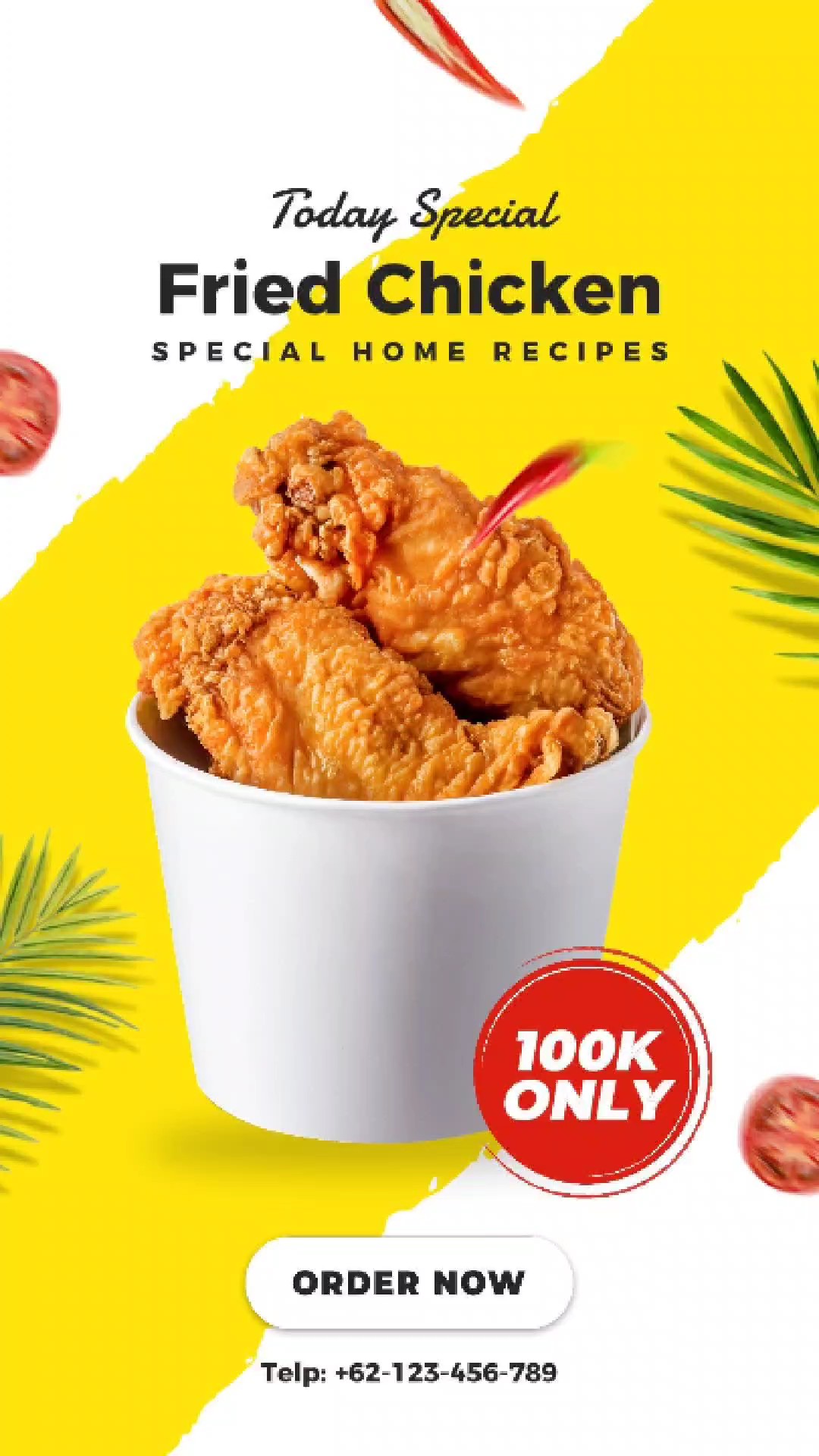 Promoción De Pollo Frito