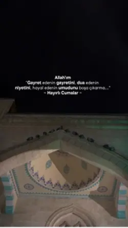 Hayırlı cumalar 