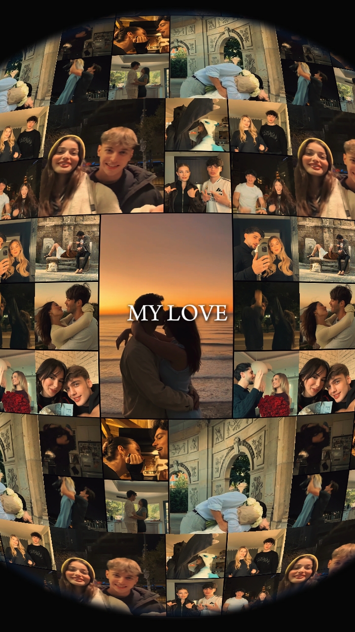 Collage de pareja