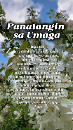 Panalangin sa Umaga