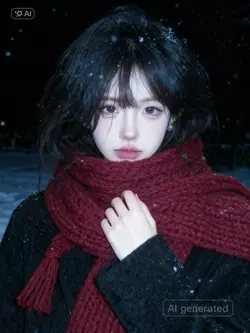 Mẫu AI tuyết rơi