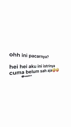 ohh ini pacarnya?