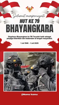HUT bhayangkara ke79