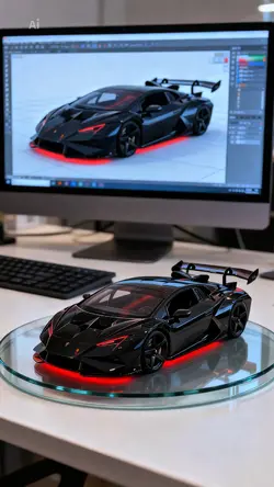 Miniatur Car 3D