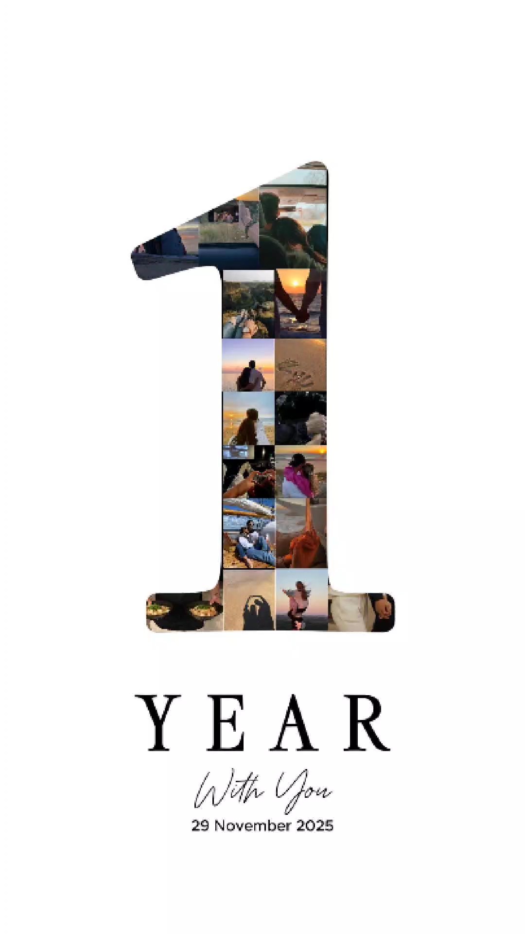1 año de aniversario