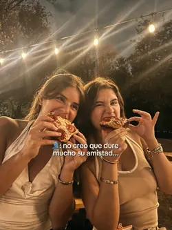 Mi amiga y yo
