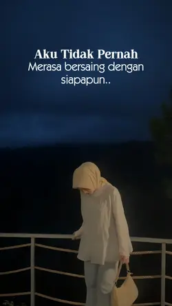 Aku tidak bersaing