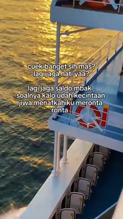 cuek banget sih mas 