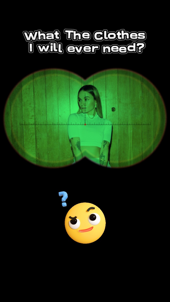 Affichage de vêtements pour femmes style tiktok