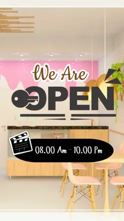 We Are Open