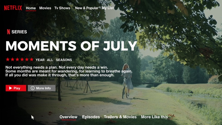 netflix vlog | july