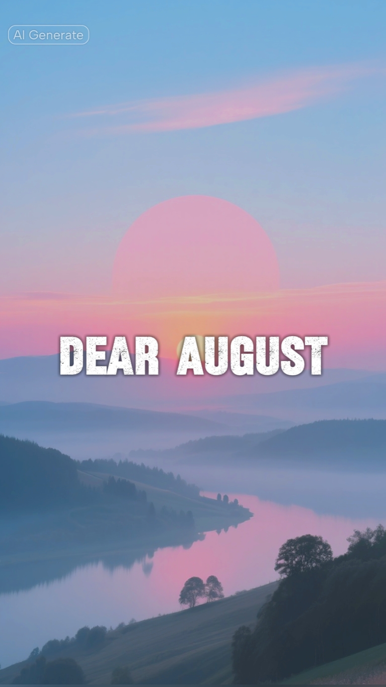 Querido agosto