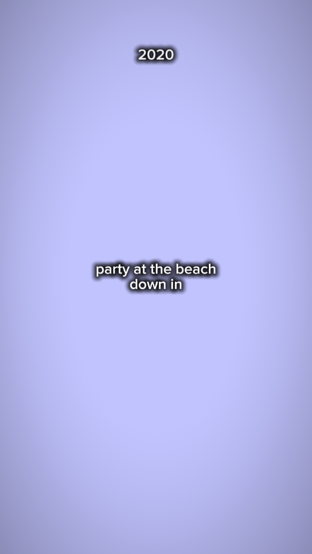 party at the beach