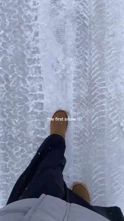 the first snow