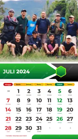 Kalender Juli