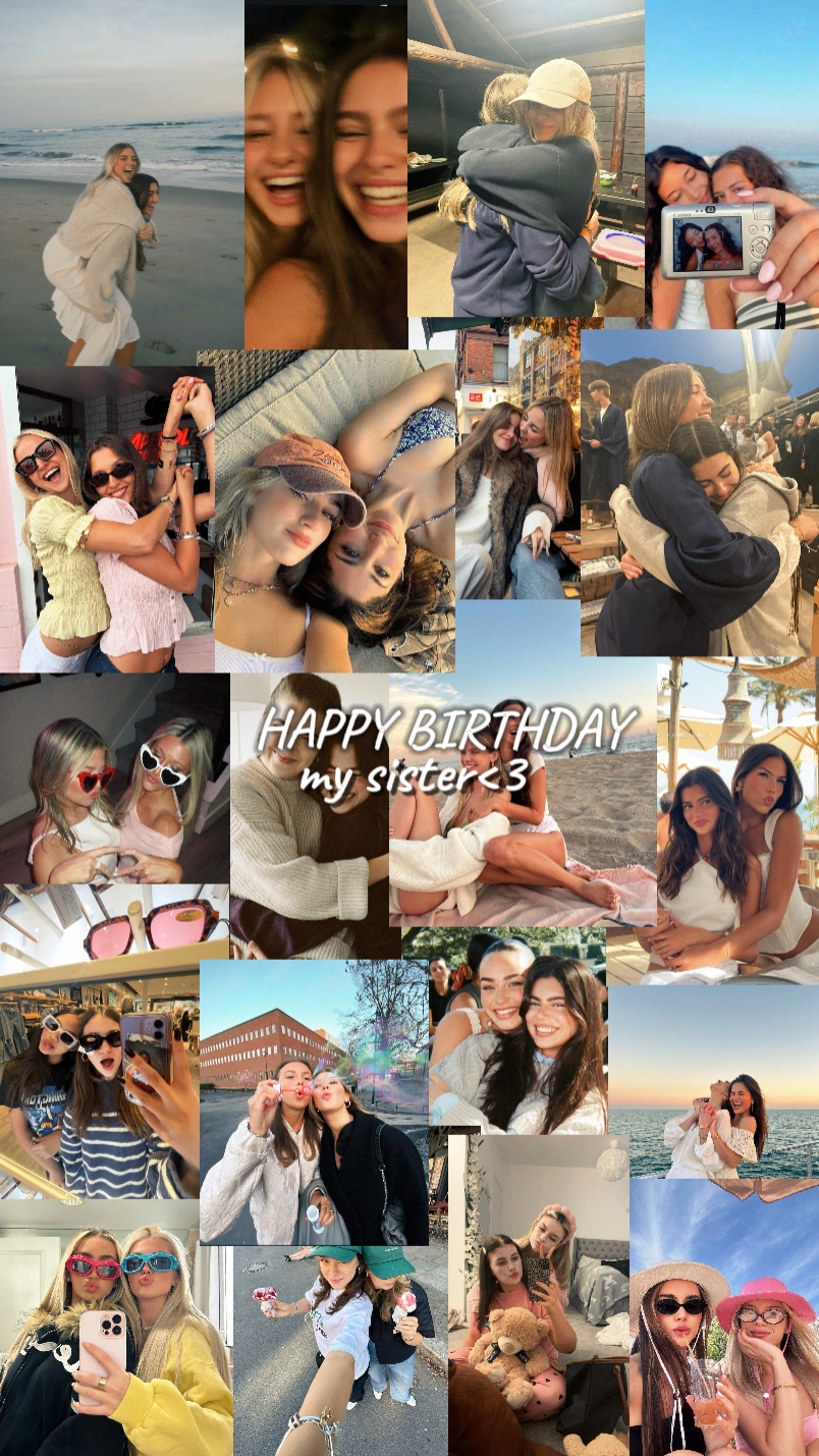 Geburtstag meine Schwester 