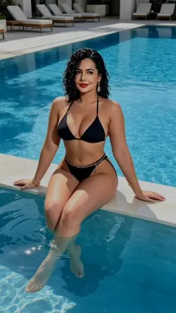 moça close