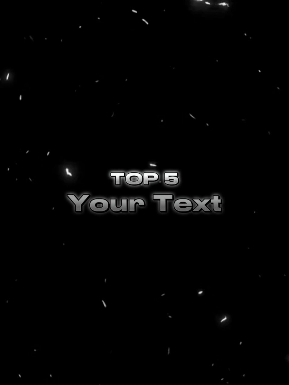 TOP 5 + SEU TEXTO 