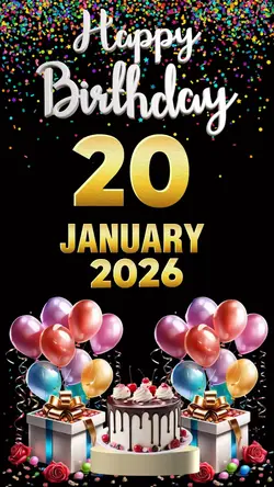 Birthday 20 Jan 2026