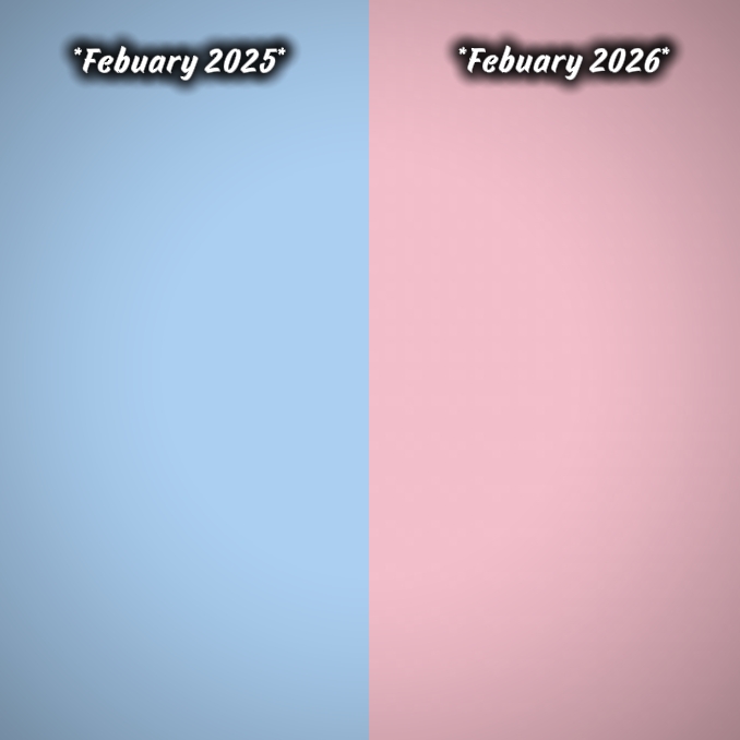 Fevereiro de 2025vs2026