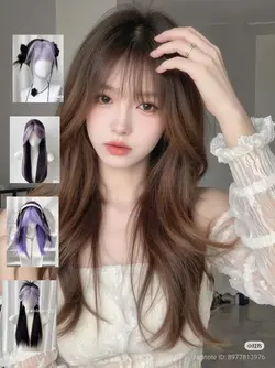 Hairstyle Purple AI 