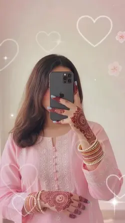 Detail-Centric Henna & Outfit Collage
