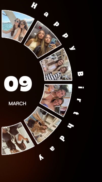 FELIZ CUMPLEAÑOS 09 DE MARZO 