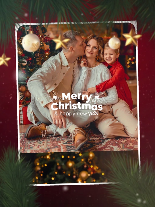 FOTO DE FAMÍLIA DE NATAL