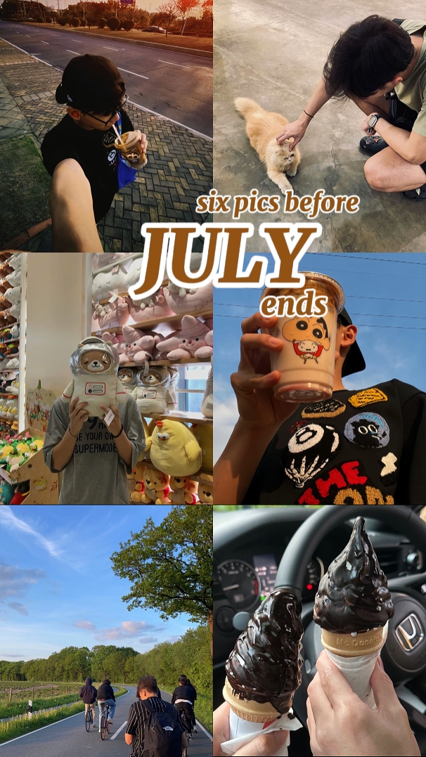 6 fotos antes de julio 