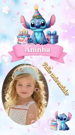 Aniversário stitch 