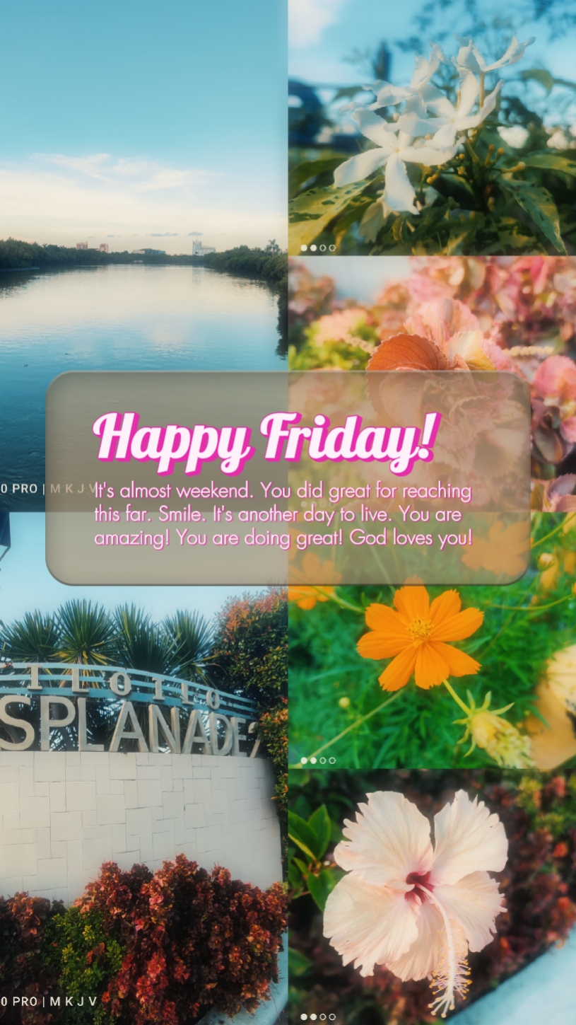 ¡Feliz viernes!