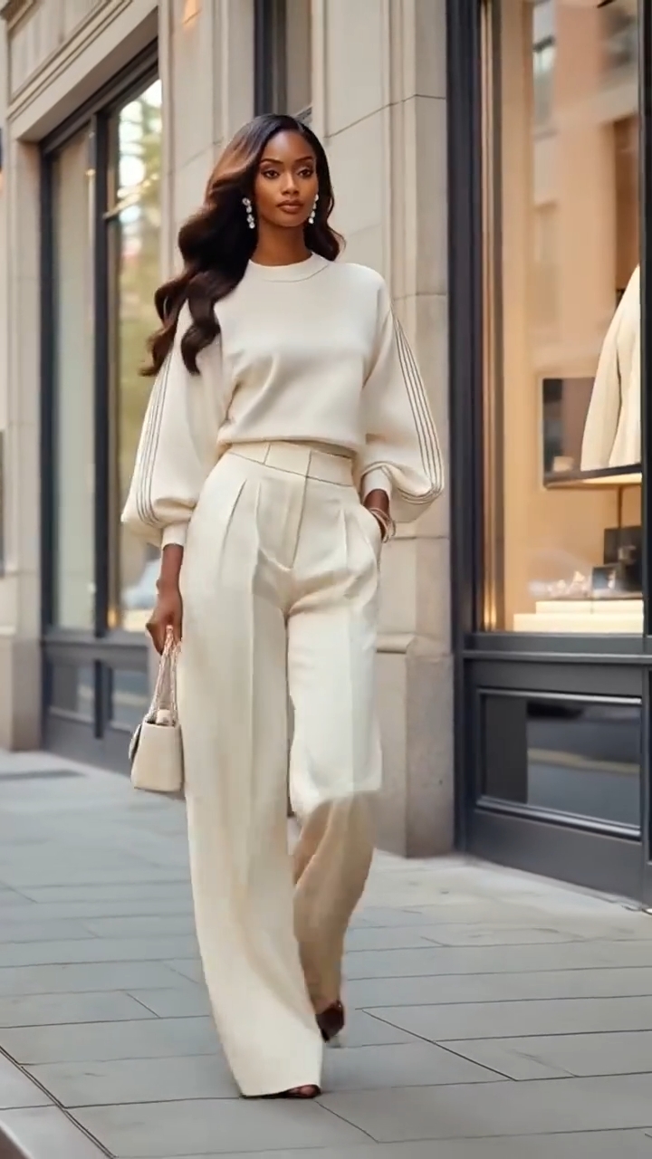 Traje de moda 