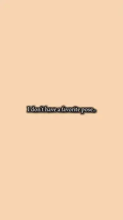 favorite pose 
