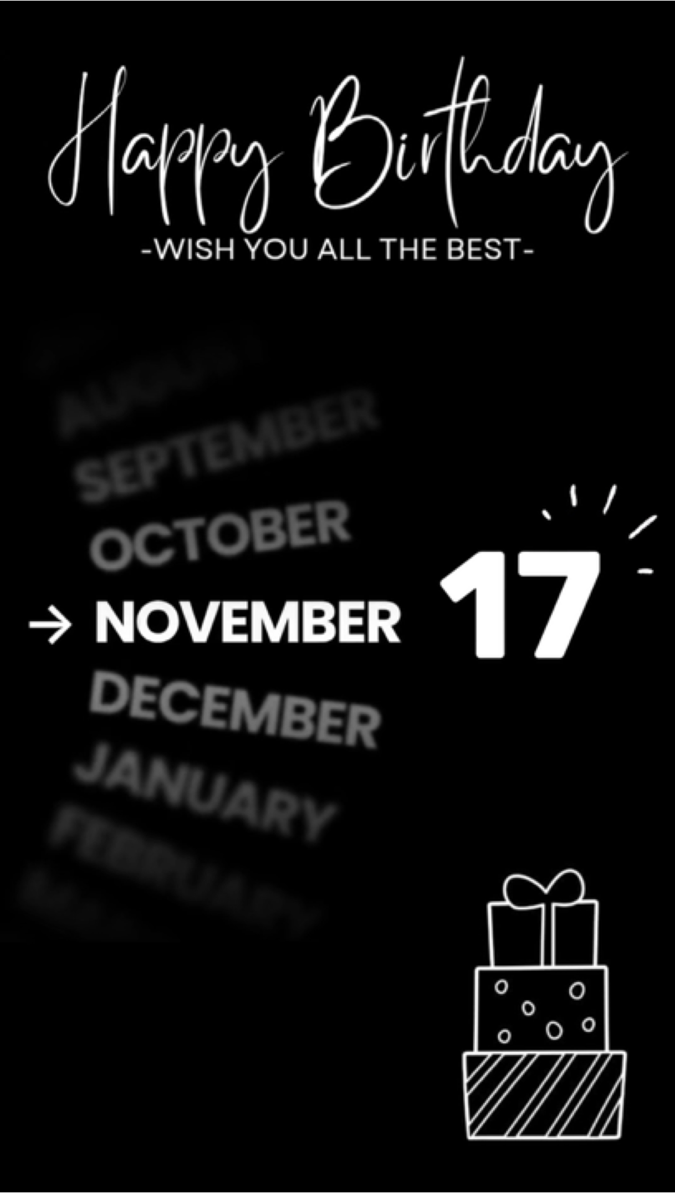 NOVEMBER ULANG TAHUN 17