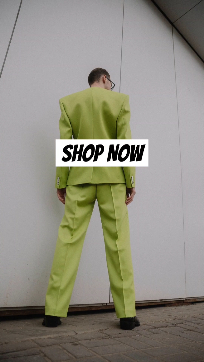 Pantalla De Ropa De Hombre Estilo Tiktok