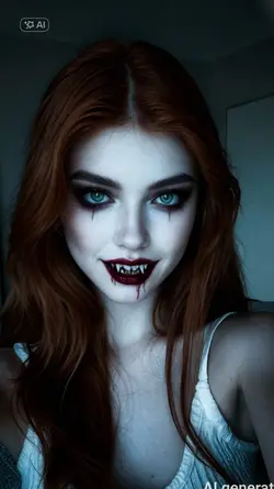 vampire makeup