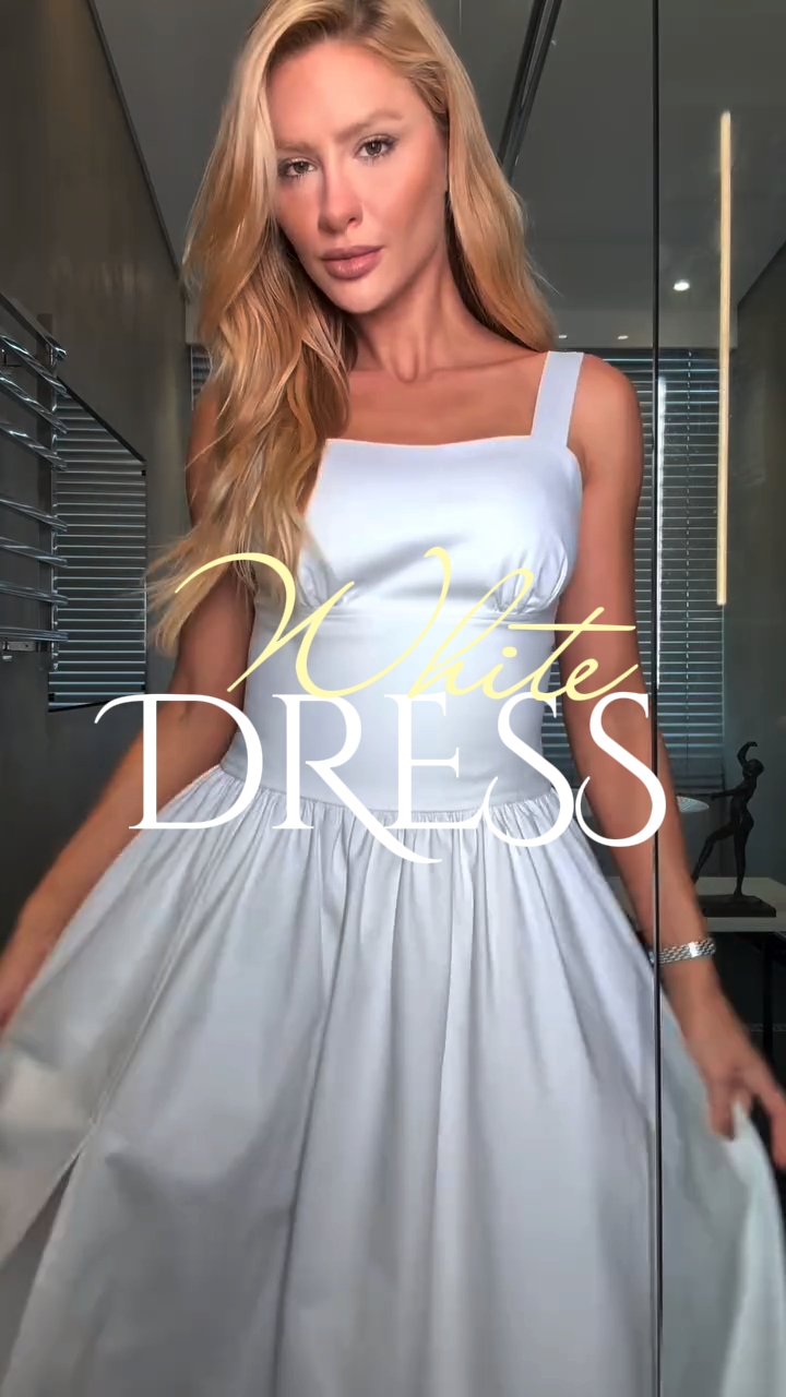 Weißes Kleid