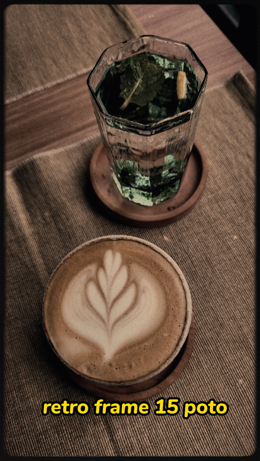 retro frame keren
