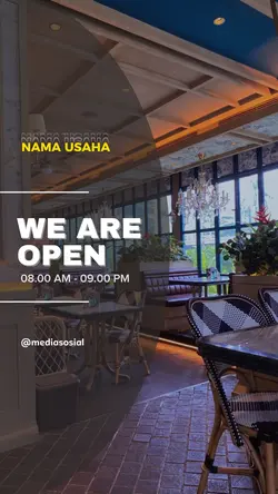 W’Re OpenCucoK Tenan