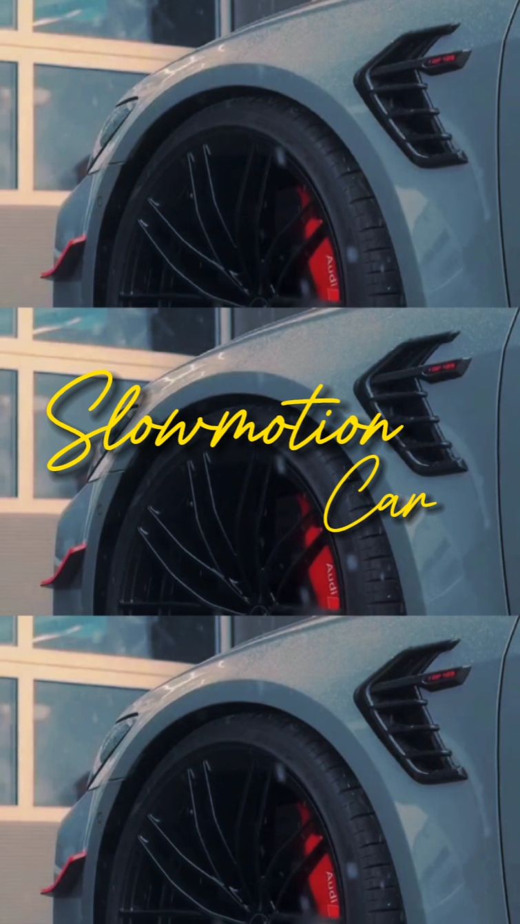 Slowmotion Car