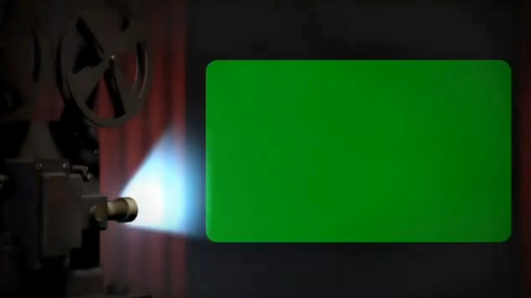 Proyector de pantalla verde