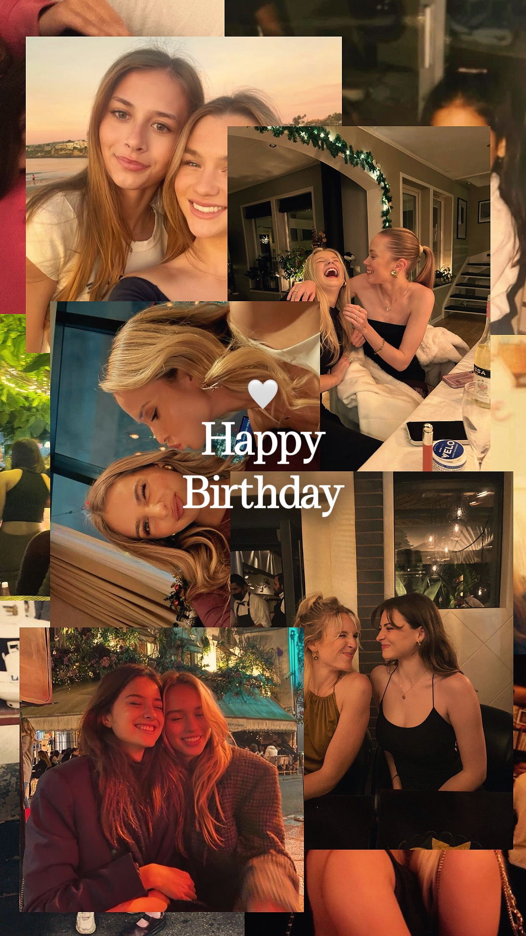 Feliz aniversário bff