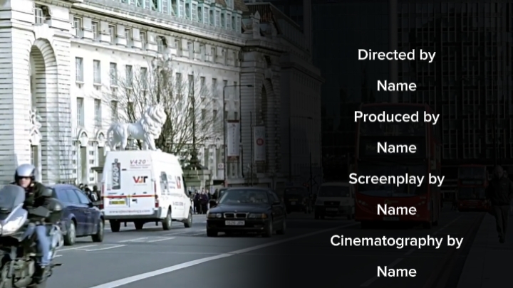 Outro Credits Film 