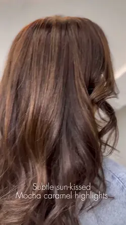 Sun-kissed highlight